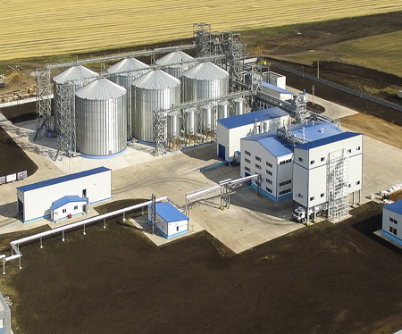 Planta de molienda de alimentos para ganado